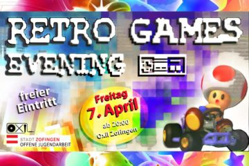 Retro Games Evening – ‹Button Mashing› pur